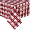 Sweetheart Cotton Tablecloth - Red Sweetheart Cotton Tablecloth - Red